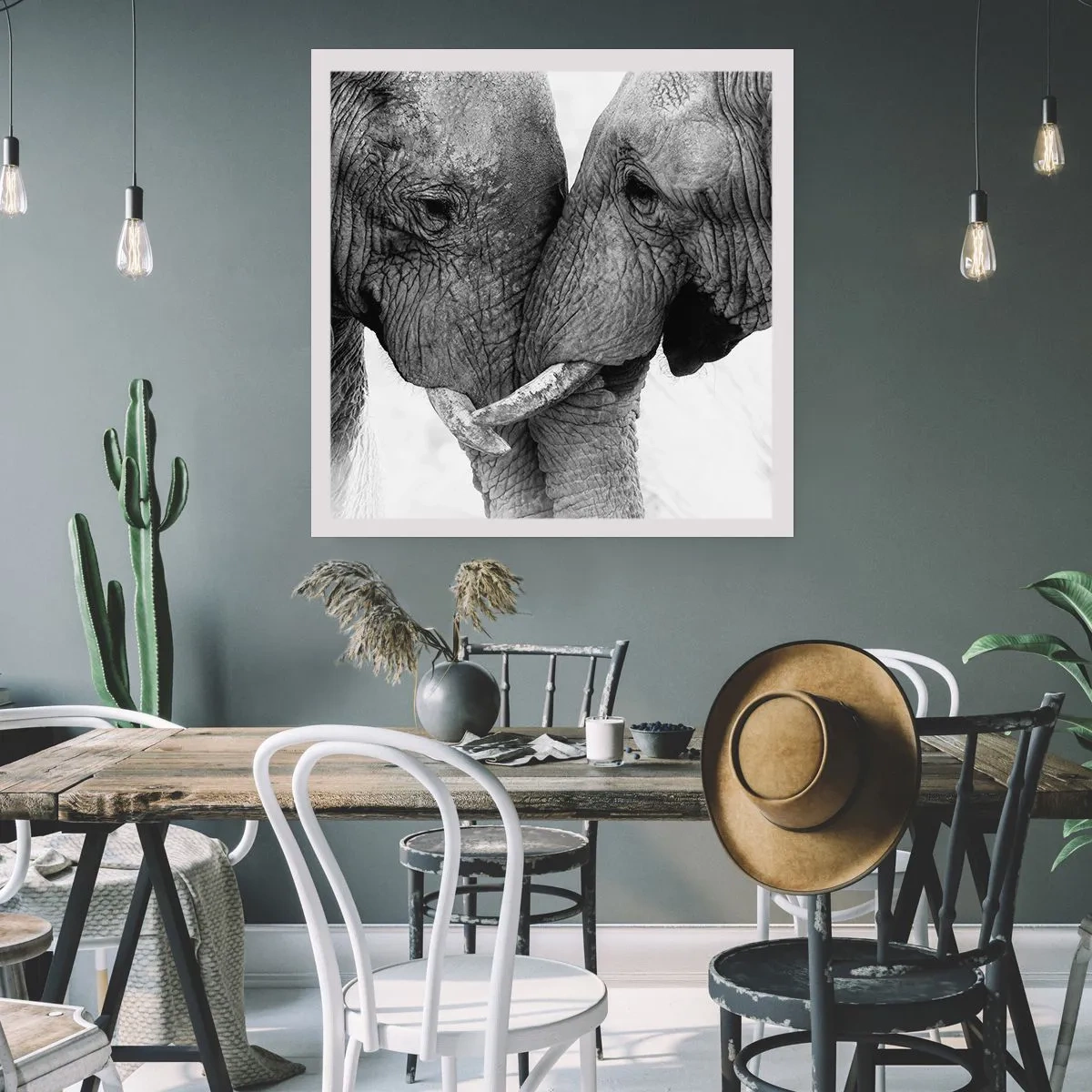 Poster - Herzliches Geständnis - 40x40 cm