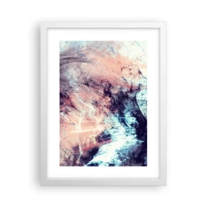 Poster in einem weißen Rahmen - Fühle den Wind - 30x40 cm