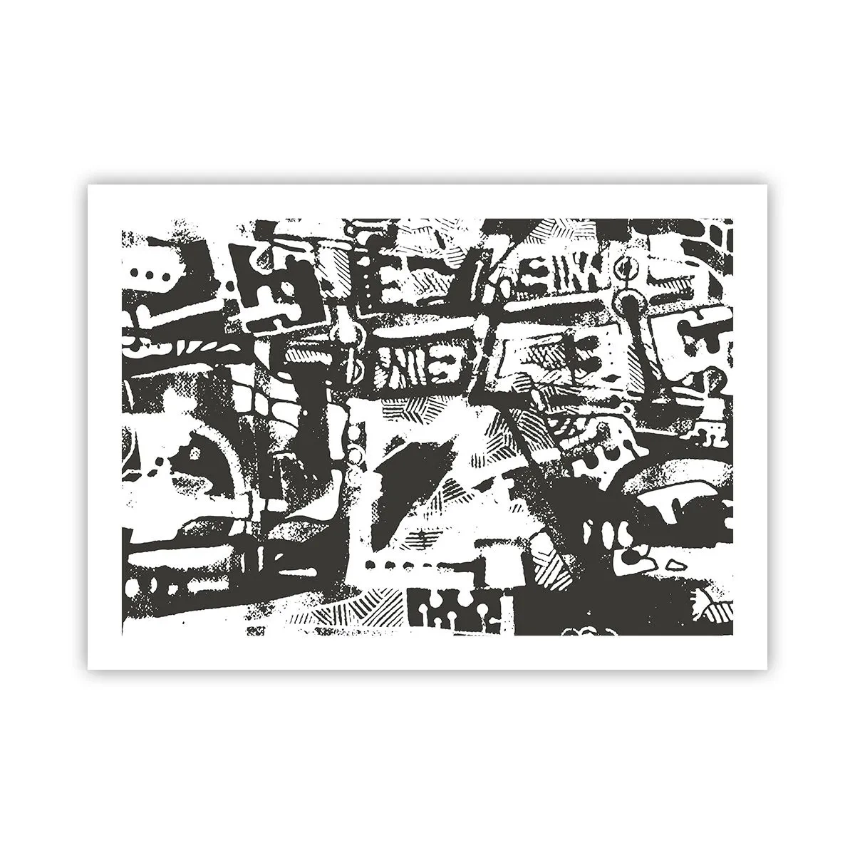 Poster - Ordnung oder Chaos? - 70x50 cm