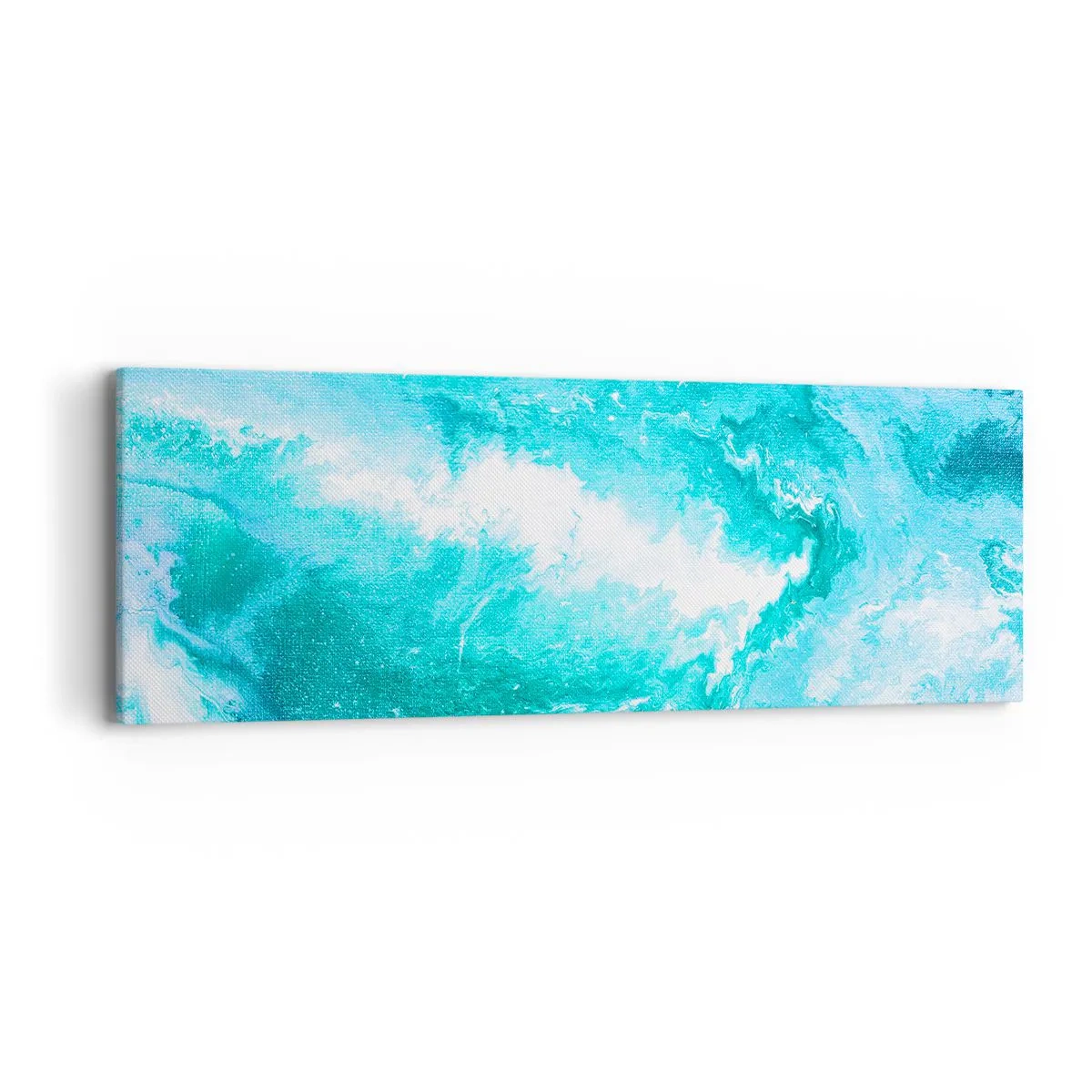 Bild auf Leinwand - Leinwandbild - Im Kern des Elements - 90x30 cm