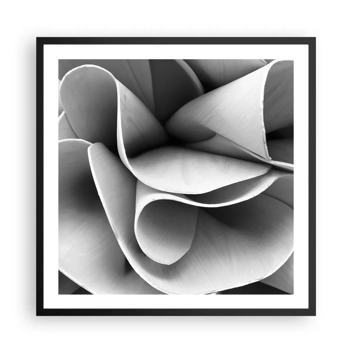 Poster in einem schwarzem Rahmen - Es passiert im Weltraum - 60x60 cm