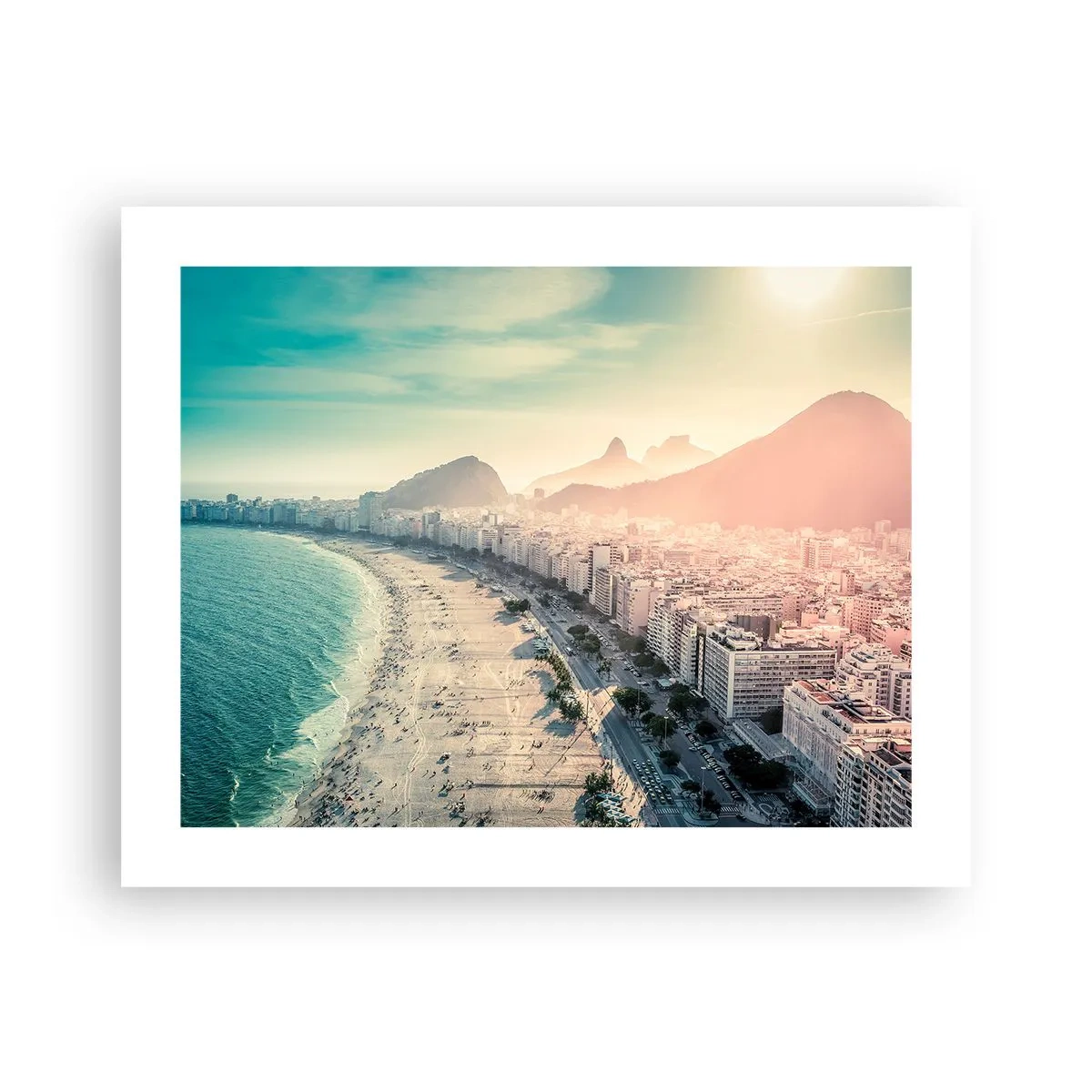 Poster - Ewiger Urlaub in Rio - 50x40 cm