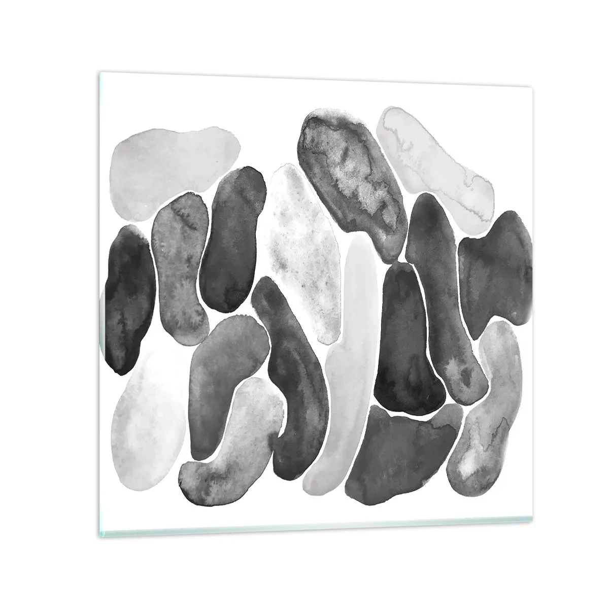 Glasbild - Bild auf glas - Felsige Abstraktion - 40x40 cm