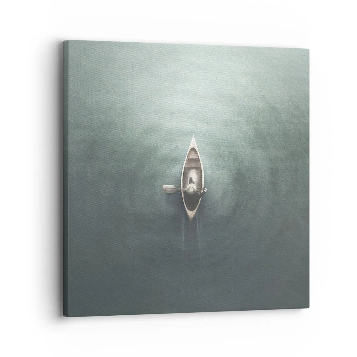 Bild auf Leinwand - Leinwandbild - Durch den Mondsee - 30x30 cm