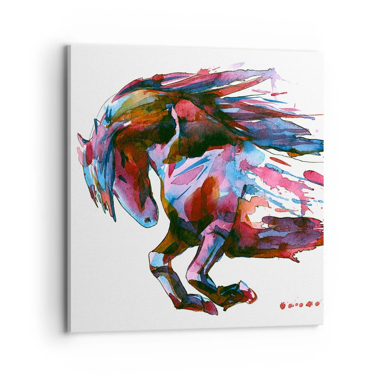 Bild auf Leinwand - Leinwandbild - In Verzückung - 70x70 cm