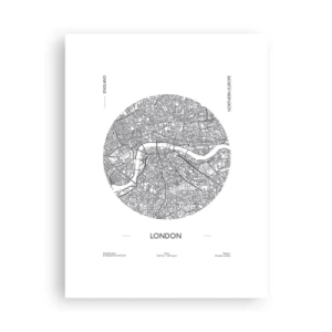 Poster - Anatomie von London - 30x40 cm