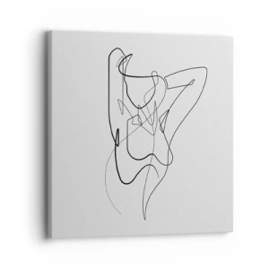 Bild auf Leinwand - Leinwandbild - So, wie du wirklich bist ... - 30x30 cm