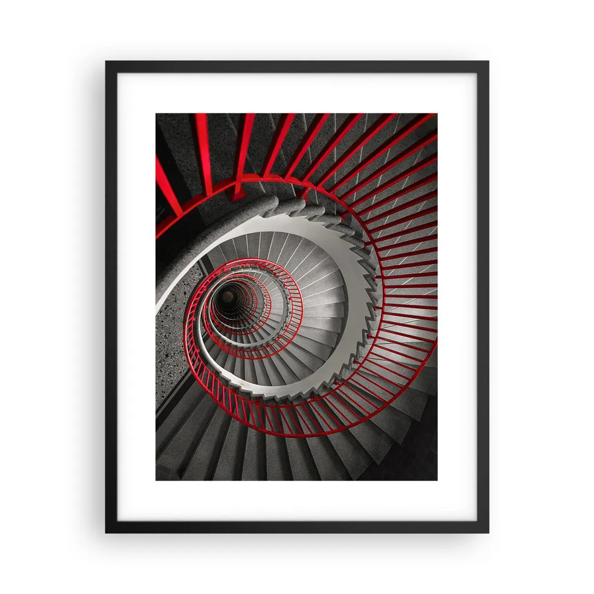 Poster in einem schwarzem Rahmen - Architekturspaß - 40x50 cm