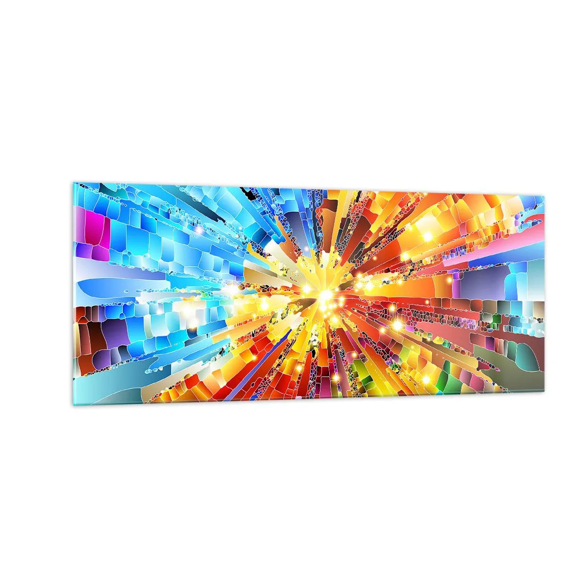 Glasbild - Bild auf glas - In Medienauflösung - 100x40 cm