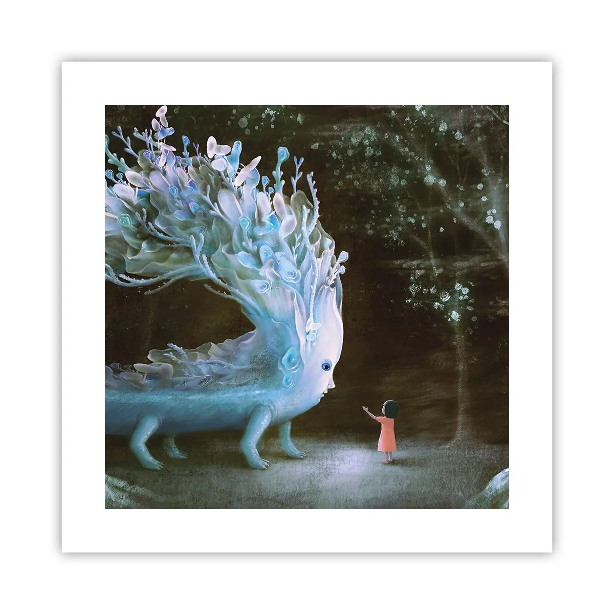 Poster - Fantastisches Treffen - 40x40 cm