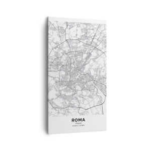 Bild auf Leinwand - Leinwandbild - Römischer Kreis - 45x80 cm