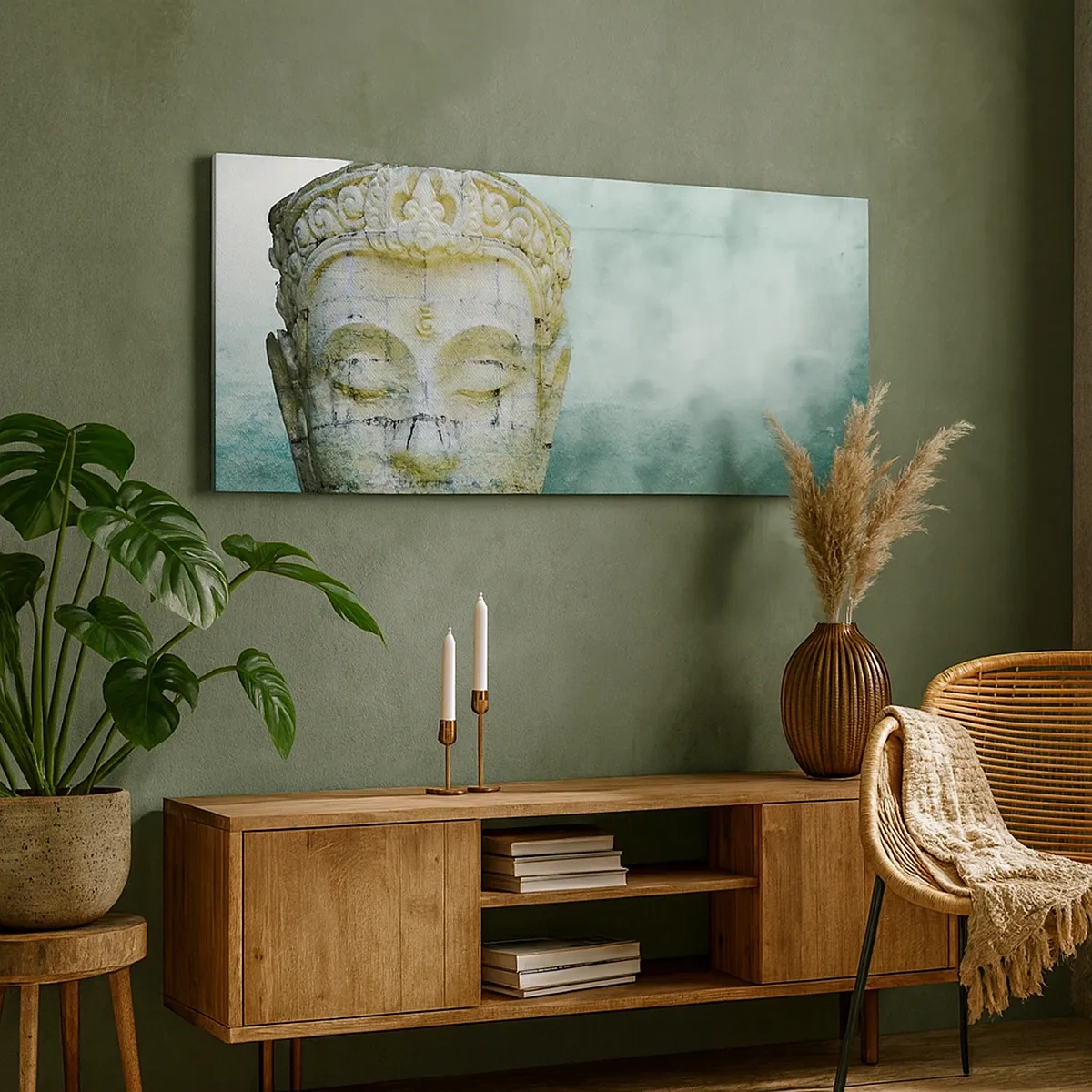 Bild auf Leinwand - Leinwandbild - Auf der Suche nach dem Licht - 30x30 cm