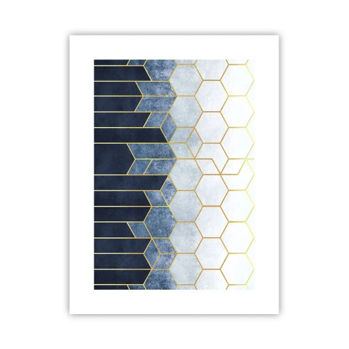 Poster - Komposition im synkopischen Rhythmus - 30x40 cm