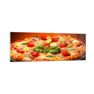 Glasbild - Bild auf glas - Mamma Mia! - 90x30 cm