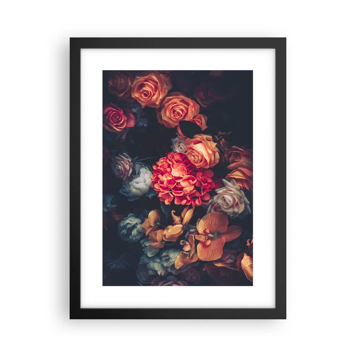 Poster in einem schwarzem Rahmen - Wie bei den holländischen Meistern - 30x40 cm