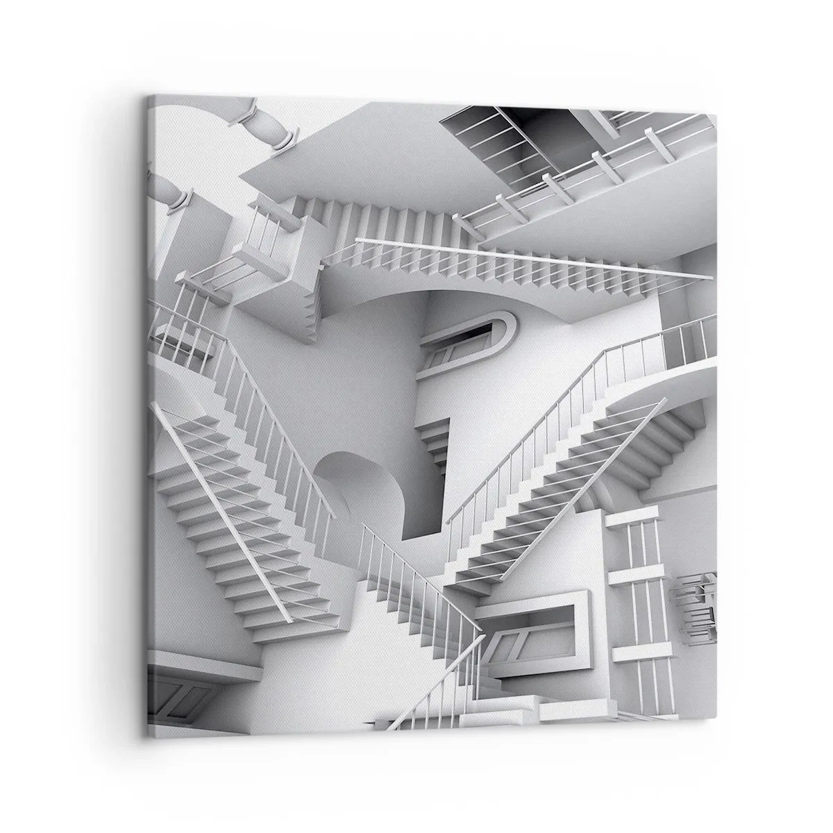 Bild auf Leinwand - Leinwandbild - Die Paradoxien des Weltraums - 50x50 cm