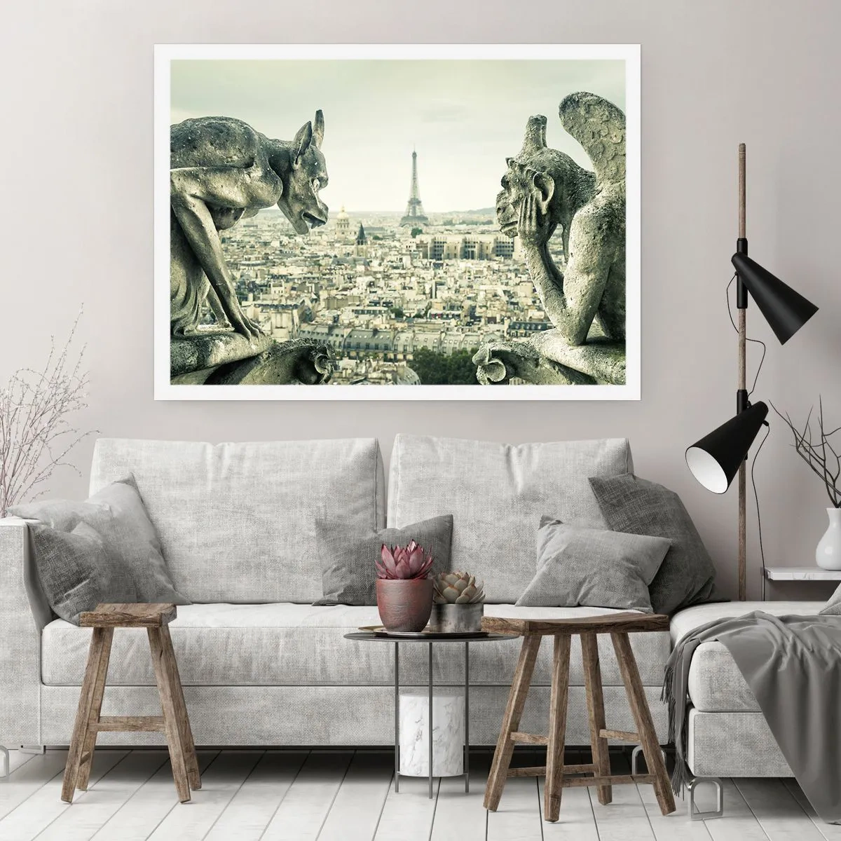 Poster - Pariser Plaudern - 91x61 cm
