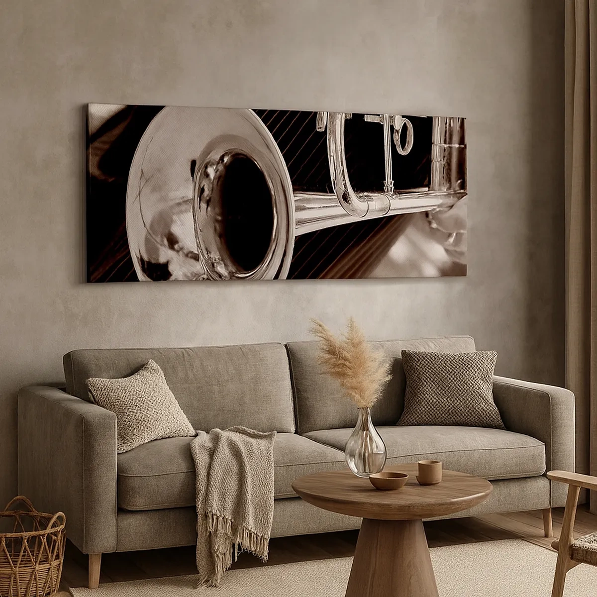 Bild auf Leinwand - Leinwandbild - Eine musikalische Reise in die 1930er Jahre - 30x30 cm