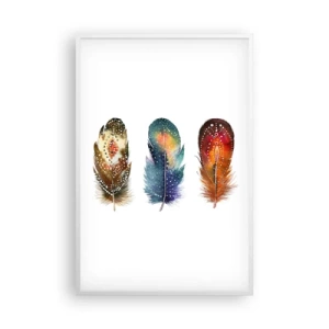 Poster in einem weißen Rahmen - Rituale, Zeremonien, Geheimnisse - 61x91 cm