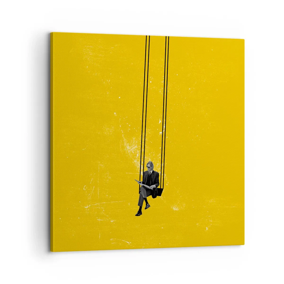 Bild auf Leinwand - Leinwandbild - Tag wie jeder andere - 60x60 cm