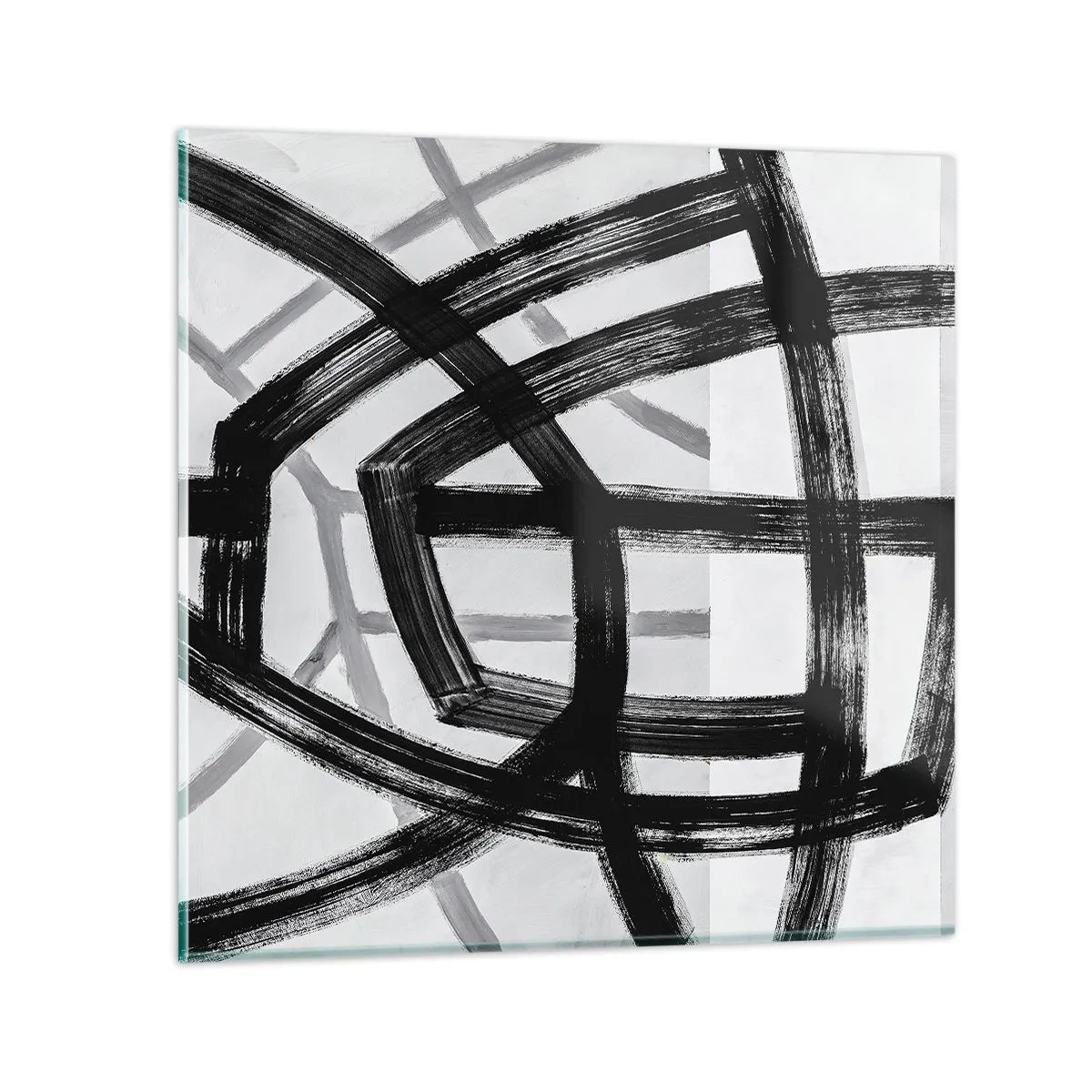 Glasbild - Bild auf glas - Bautiefe - 40x40 cm