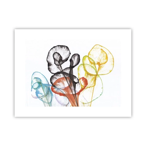 Poster - Blumen mit Seele - 40x30 cm