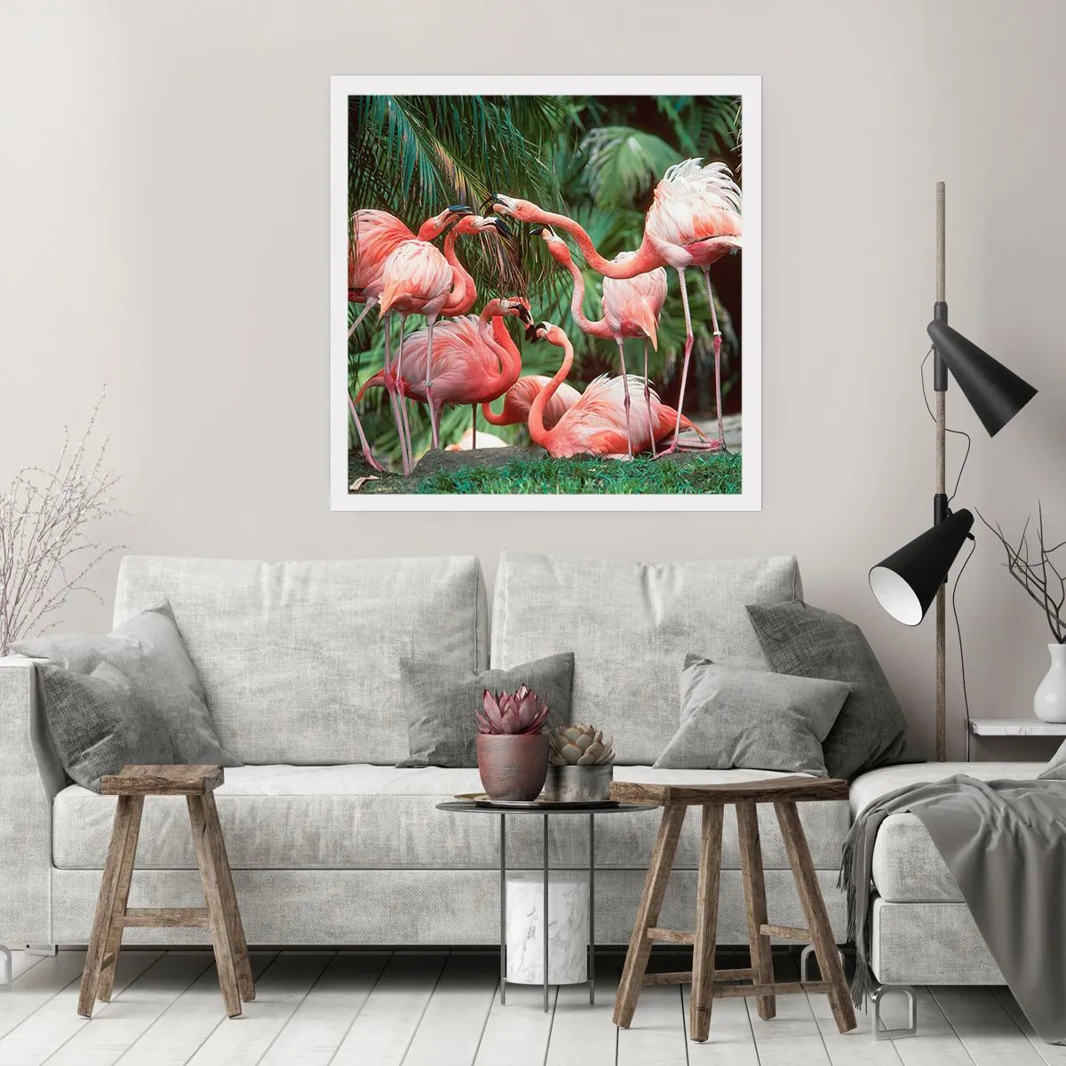 Poster - Nachmittagsklatsch - 30x30 cm