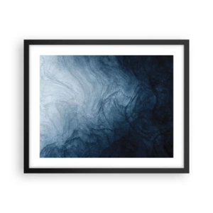 Poster in einem schwarzem Rahmen - Greifen Sie tief - 50x40 cm