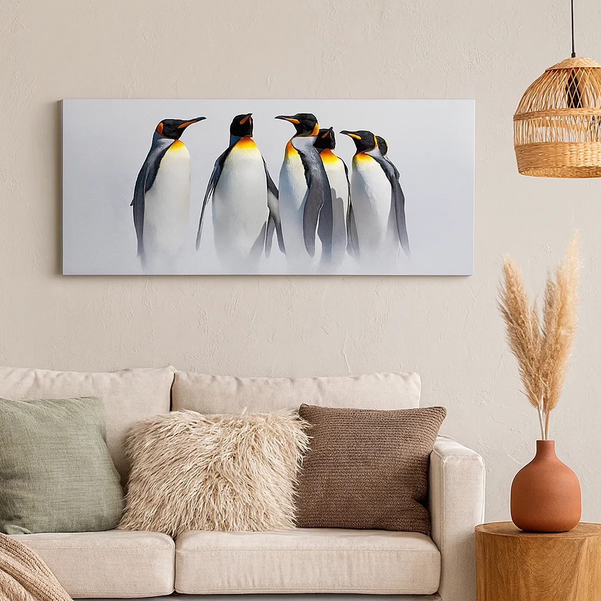 Bild auf Leinwand - Leinwandbild - Treffen in Abendkleidern - 30x30 cm