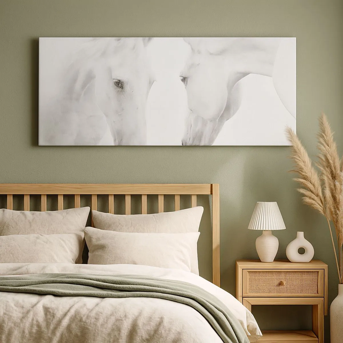 Bild auf Leinwand - Leinwandbild - Ist das Freundschaft...? - 100x40 cm