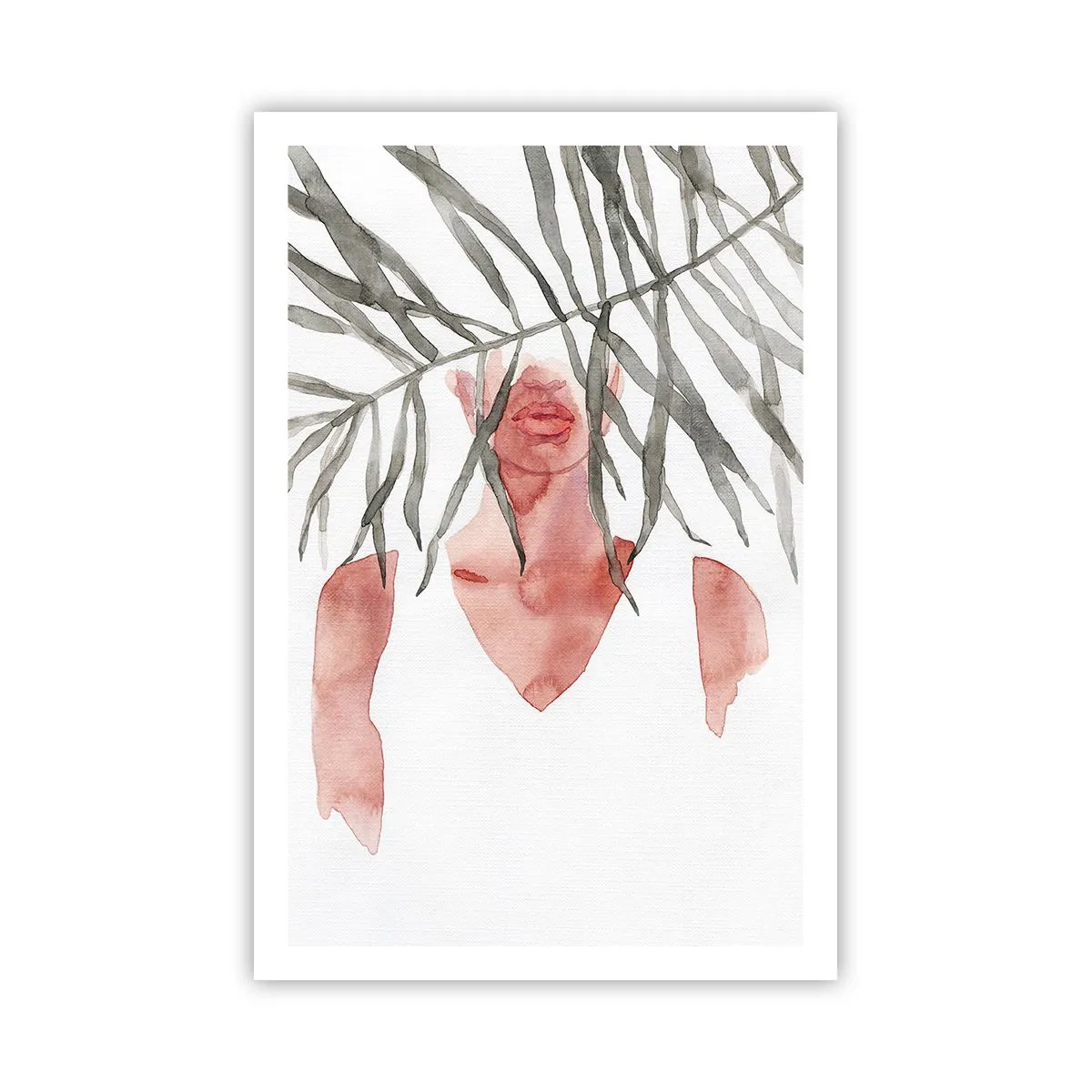 Poster - Dame der Tropen - 61x91 cm