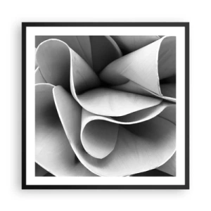 Poster in einem schwarzem Rahmen - Es passiert im Weltraum - 60x60 cm