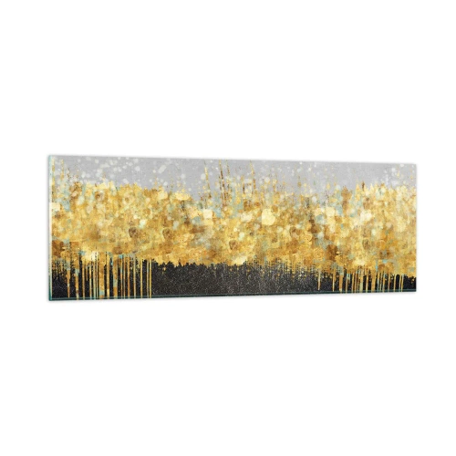 Glasbild - Bild auf glas - Nach innen und nach oben - 90x30 cm