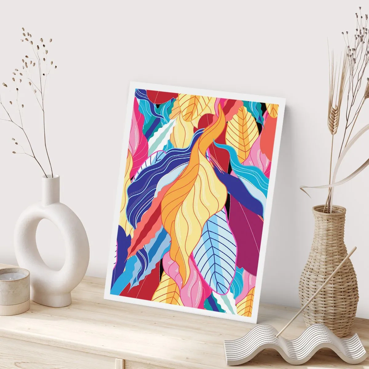 Poster - Buntes Durcheinander - 30x40 cm