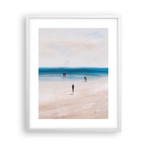 Poster in einem weißen Rahmen - Natürliches Bedürfnis - 40x50 cm