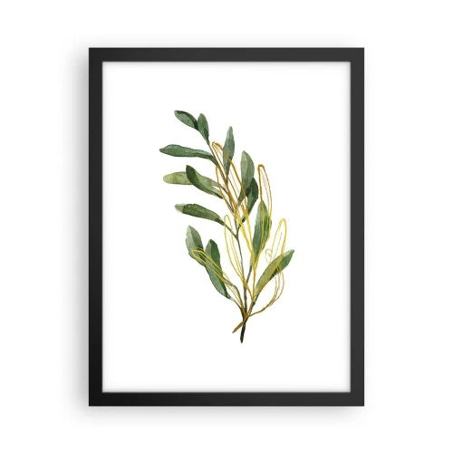 Poster in einem schwarzem Rahmen - Alles was gut ist - 30x40 cm