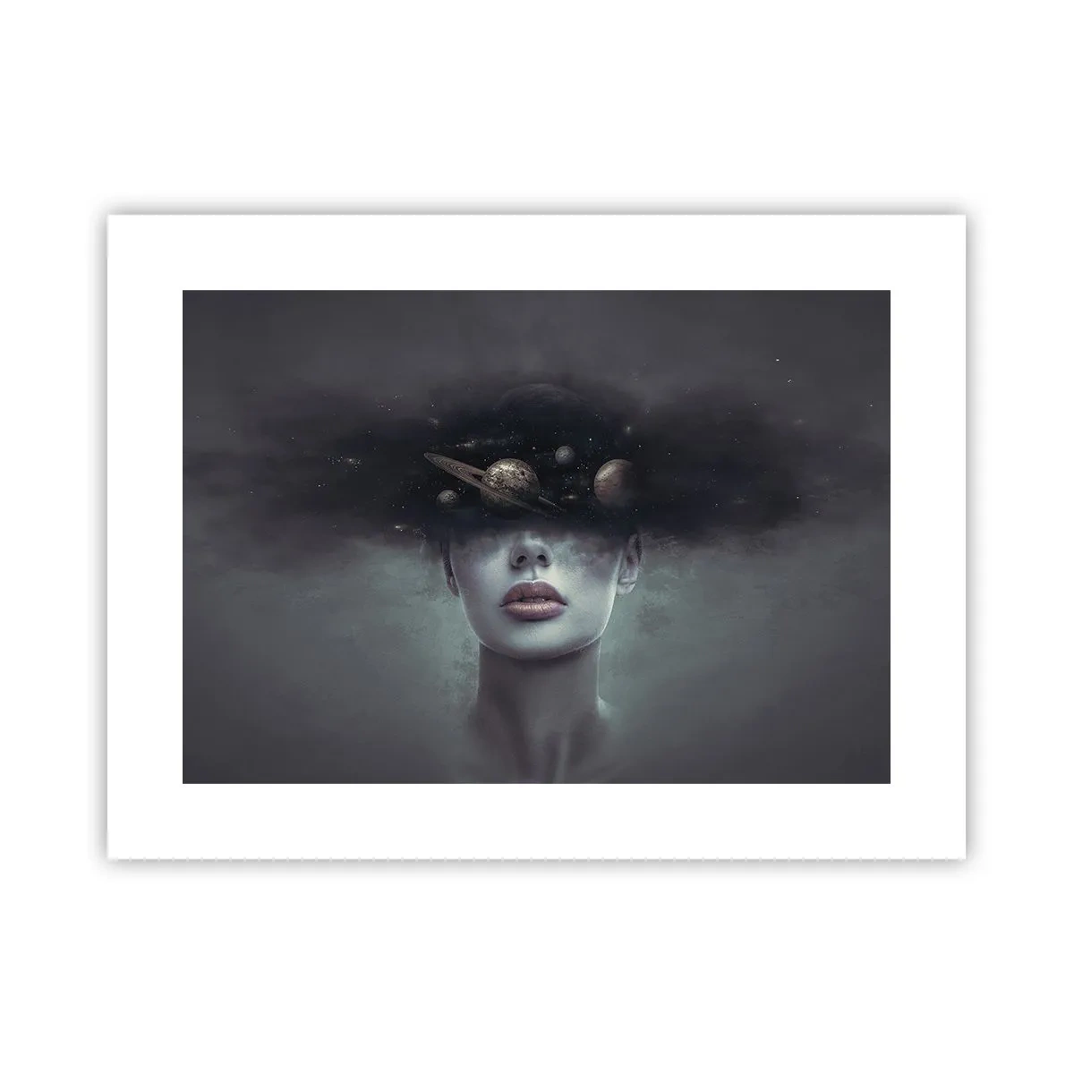 Poster - Und die Planeten spielen verrückt ... - 40x30 cm