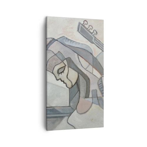 Bild auf Leinwand - Leinwandbild - In der Kraft der Musik - 45x80 cm