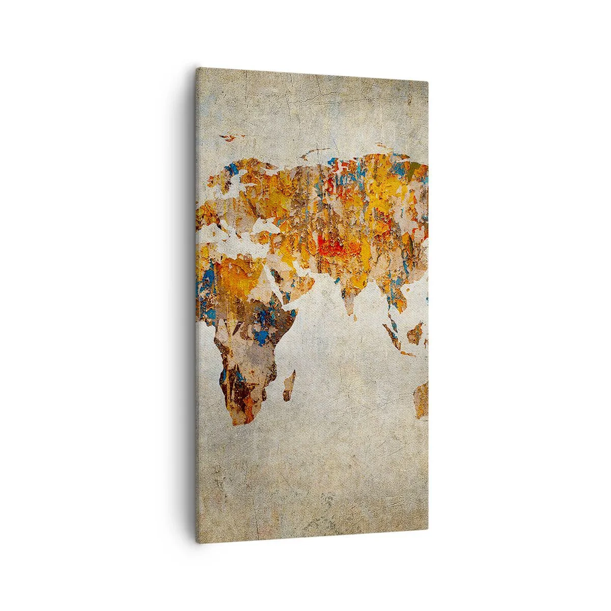 Bild auf Leinwand - Leinwandbild - Eine wirklich große Welt - 55x100 cm