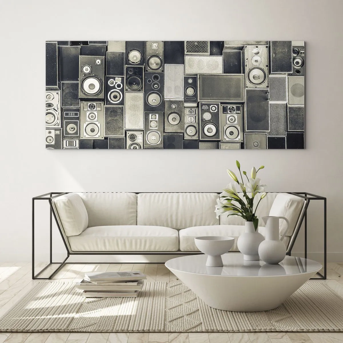 Glasbild - Bild auf glas - Und es ist alles in Ordnung - 90x30 cm