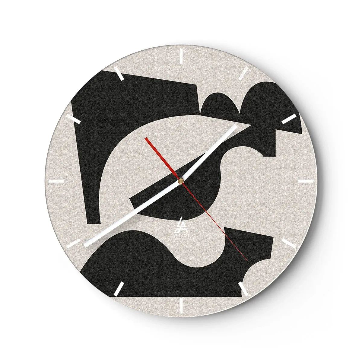 Wanduhr - Glasuhr - Zum Selbstbauen - 40x40 cm