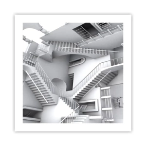 Poster - Die Paradoxien des Weltraums - 50x50 cm