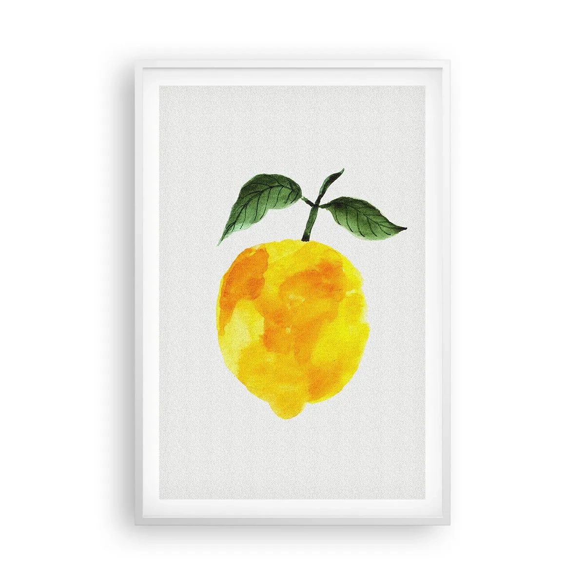 Poster in einem weißen Rahmen - So schmeckt man die Sonne - 61x91 cm