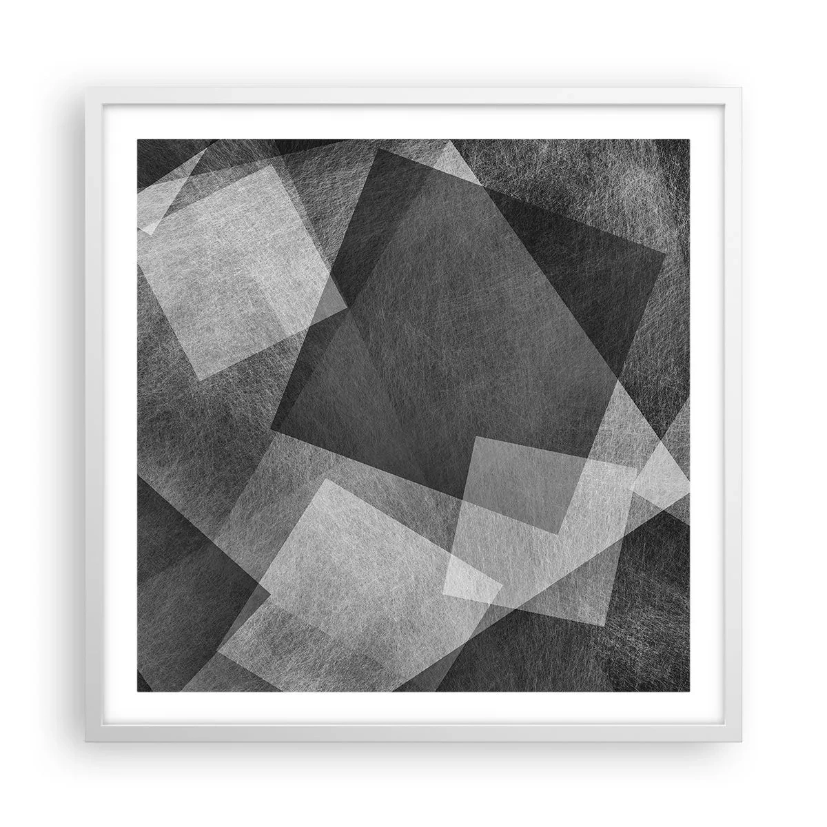 Poster in einem weißen Rahmen - Das ewige Symbol für Beständigkeit und Ordnung - 60x60 cm