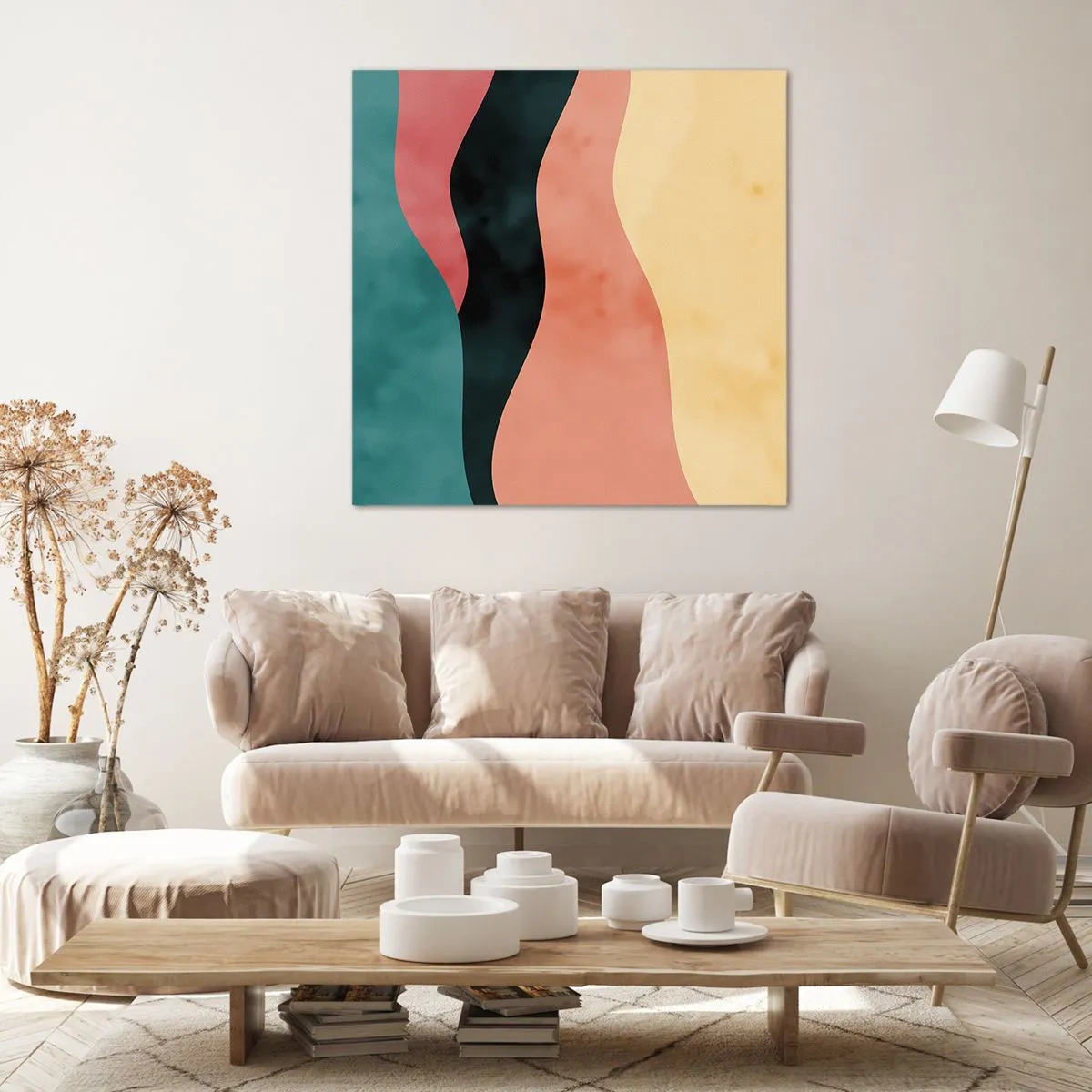 Bild auf Leinwand - Leinwandbild - Konforme Nichtkonformität - 30x30 cm