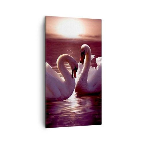 Bild auf Leinwand - Leinwandbild - Bis der Tod uns scheidet - 45x80 cm