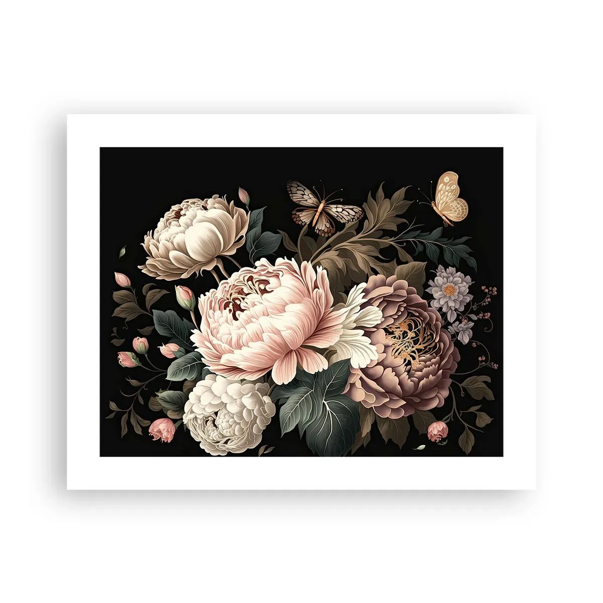 Poster - Im Barockstil - 50x40 cm