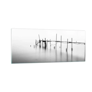 Glasbild - Bild auf glas - Was ist, wenn es keine Welt gibt? - 100x40 cm