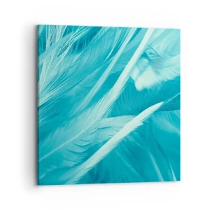 Bild auf Leinwand - Leinwandbild - In Pulver ertrinken - 70x70 cm