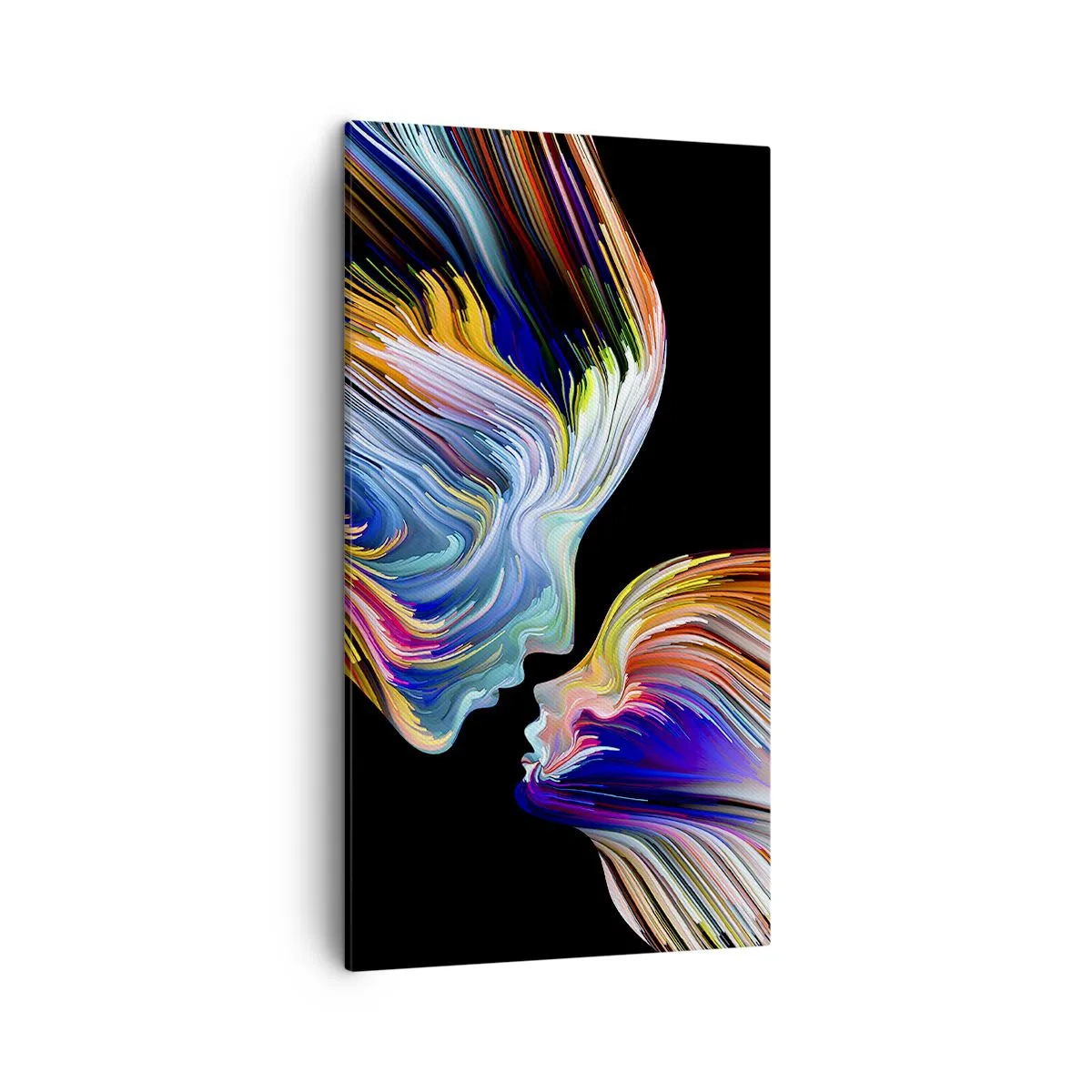 Bild auf Leinwand - Leinwandbild - Eine Verschmelzung von Energie und Licht - 45x80 cm